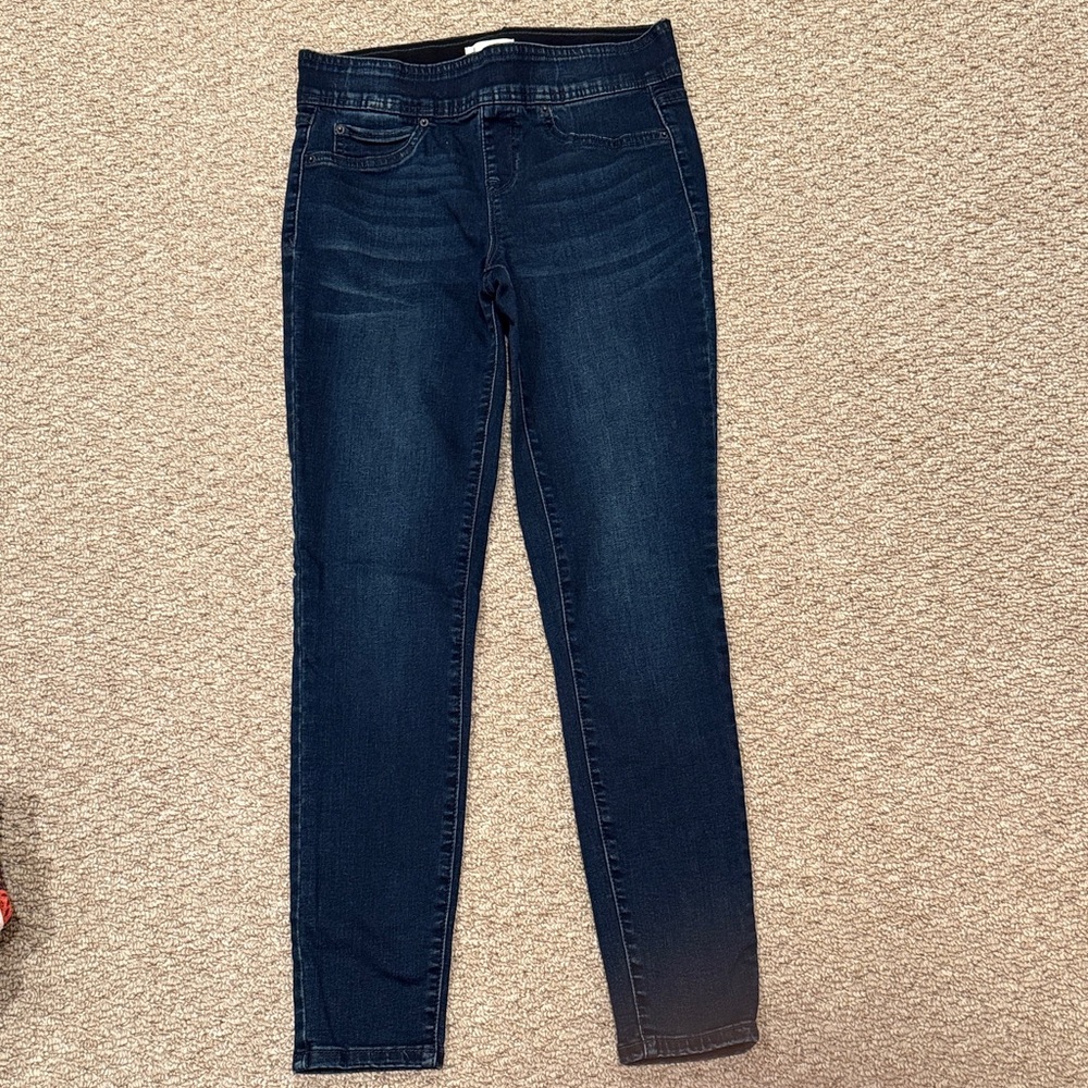 Nicole Miller Dark Navy Stretch Jeggings